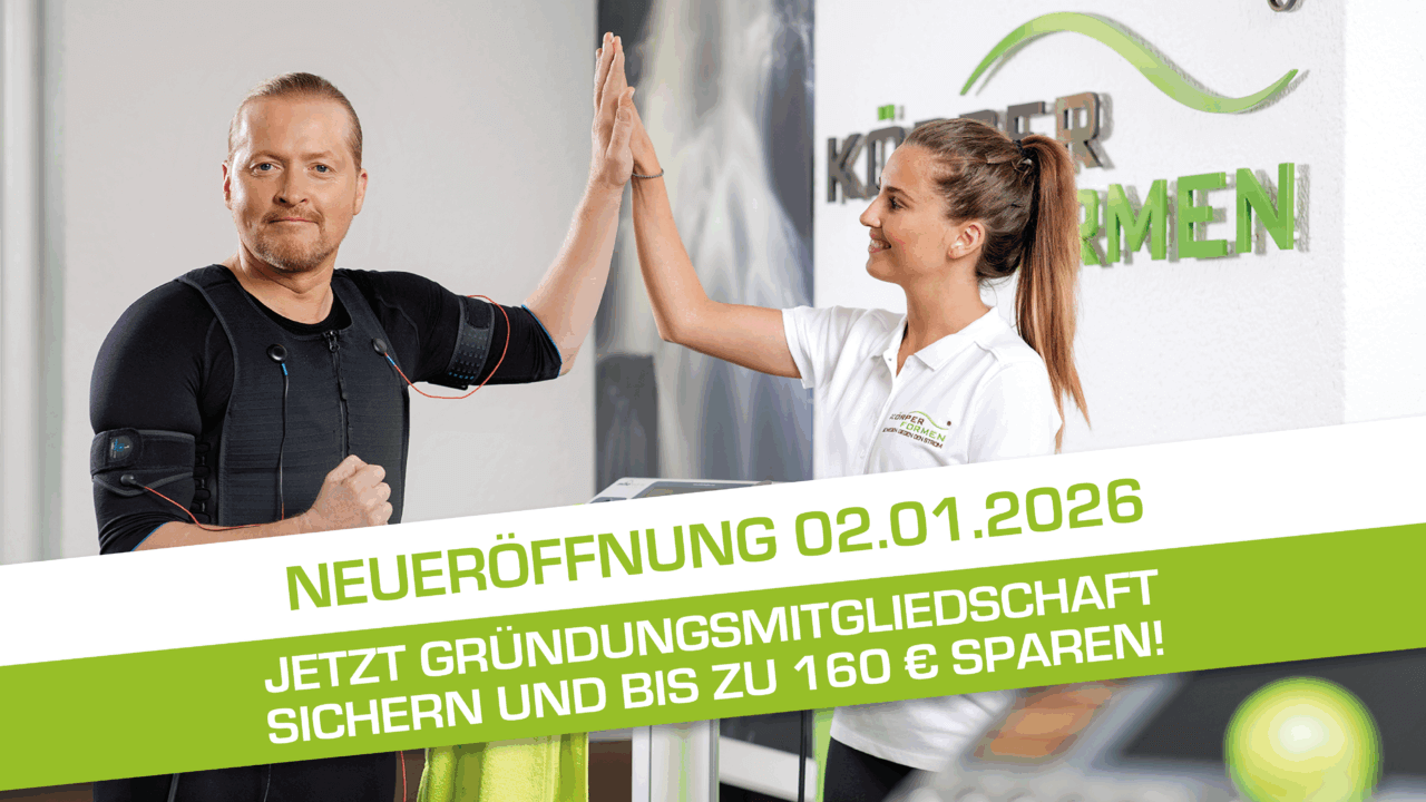 Neueröffnung am 02.01.2026 in Bergheim - Gründungsmitgliedschaften bis zu 160 € sparen