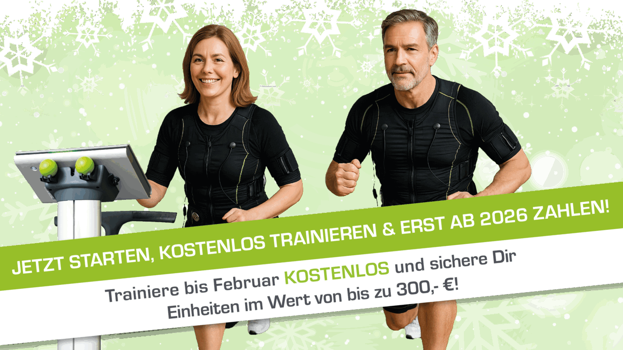 Pop Up Standort Fürth Schwabacher Straße - Angebot jetzt starten und trainieren und erst ab 2026 bezahlen. Trainiere bis Februar 2026 kostenlos und sicher dir Einheiten im Wert von 300 €