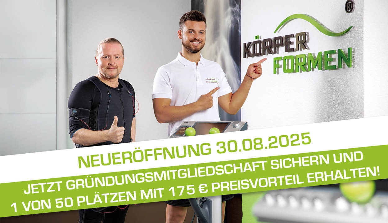 Neueröffnung am 30.08.2025 in Hermeskeil - Gründungsmitgliedschaft sichern und 1 von 50 Plätzen mit 175€ Preisvorteil erhalten!